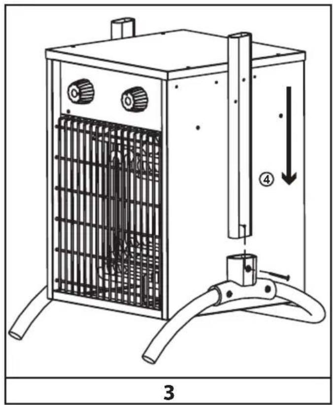 STANLEY STN9000 - NEVER LEAVE HEATER UNATTENDED WHILE CONNECTED TO A POWER SOURCE - 3