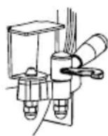 Hendi 222843 - b) Install the bowl (2) to the machine - 1