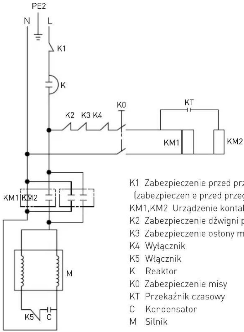 Hendi 222843 - Schemat elektryczny - 1