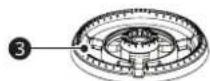 LG CBGS3028S - Dual Extra Large Burner Assembly - 2
