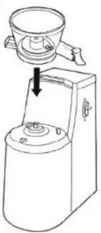 Eldom Perfect Juicer PJ450 - MONTAJE - 1