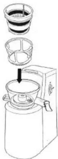 Eldom Perfect Juicer PJ450 - UTILIZZO DELL'APPARECCHIATURA - 1