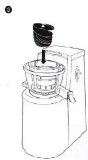 Eldom Perfect Juicer PJ450 - USING THE APPLIANCE - 3