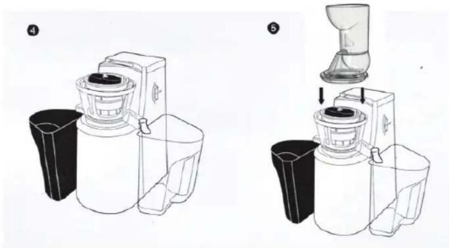 Eldom Perfect Juicer PJ450 - USING THE APPLIANCE - 4