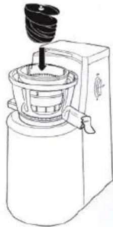 Eldom Perfect Juicer PJ450 - UTILIZZO DELL'APPARECCHIATURA - 2