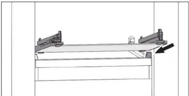 LIEBHERR IXRF 5155 - Τοποθέτηση γυάλινου ραφιού - 1