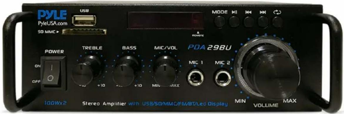 Pyle PDA29BU - TECHNISCHE DATEN: - 1