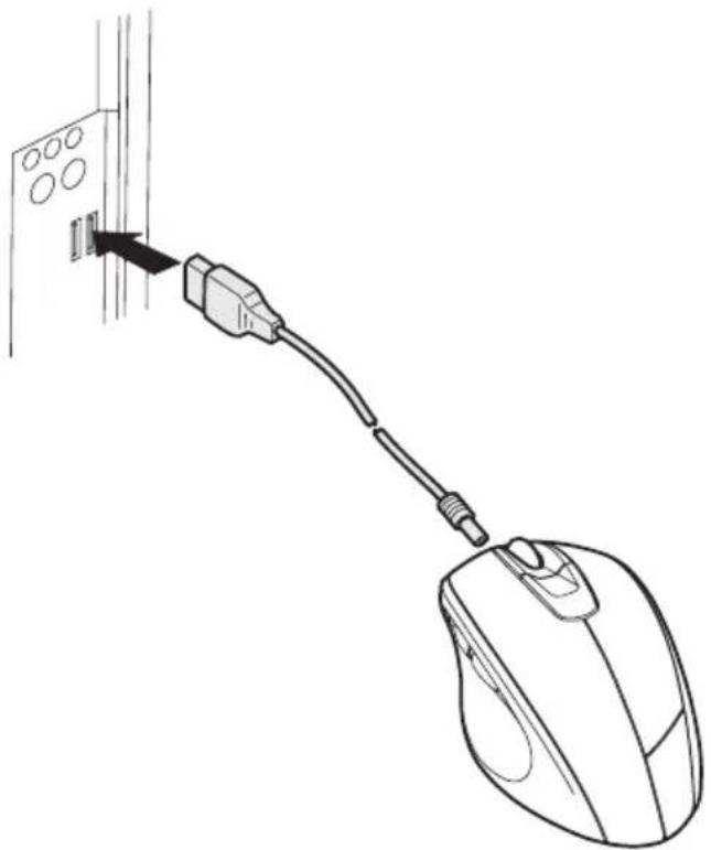 Cherry eVolution MARLIN - Charger les piles de la souris - 1