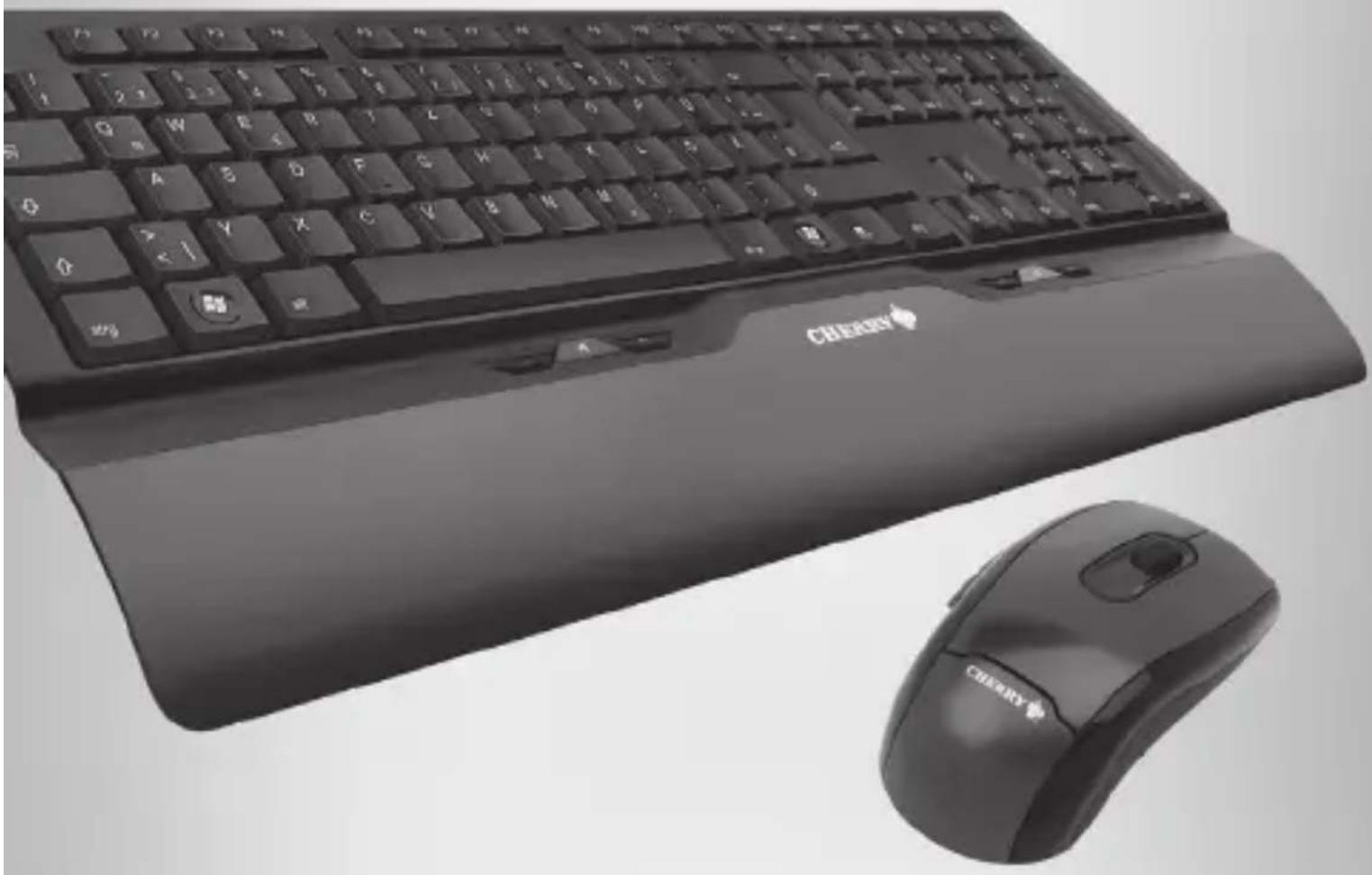 Cherry MAROON - Wireless MultiMedia Desktop - 1