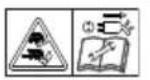 AL-KO 32.5 Basic Care Classic - Symbols on the machine - 5