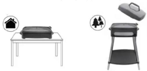 BARBECOOK Alexia 5111 - ADVARSEL: - 1