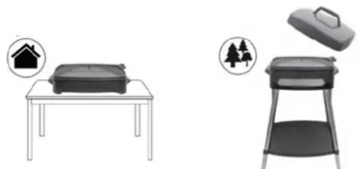 BARBECOOK Alexia 5111 - WARNING: - 1