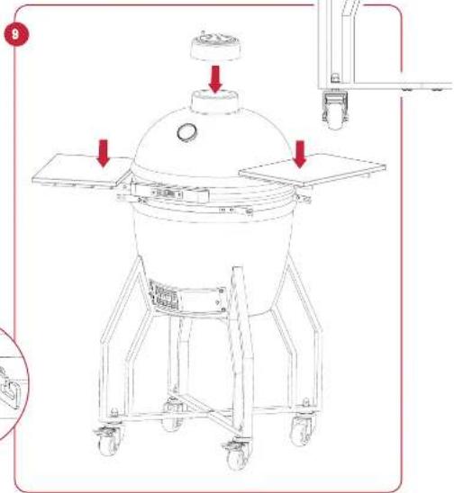 Grill Guru Kamado Original Large - WARNING! WARNING! - 10