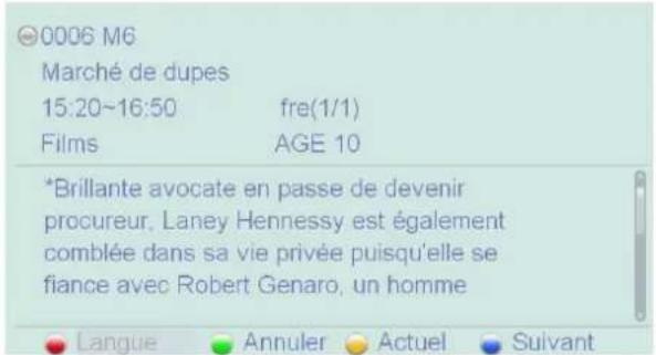 0006 M6 Marché de dupes 15:20~16:50 fre(1/1) Films AGE 10 *Brillante avocate en passe de devenir procureur, Laney Hennessy est également comblée dans sa vie privée puisqu'elle se fiance avec Robert Genaro, un homme