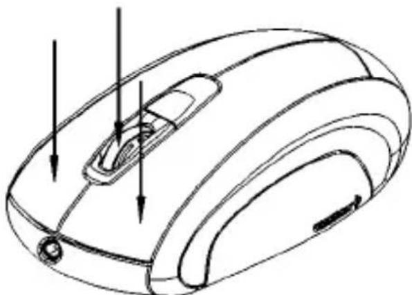 Cherry ProMouse M8800 - Switching the mouse off/on - 1