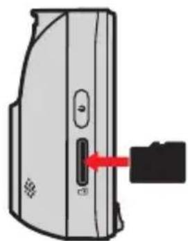 MAGELLAN MiVue 240 - Insertar una tarjeta de memoria. - 1