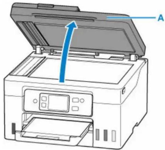 CANON MAXIFY GX4050 - Chargement d'originaux sur la vitre d'exposition - 1