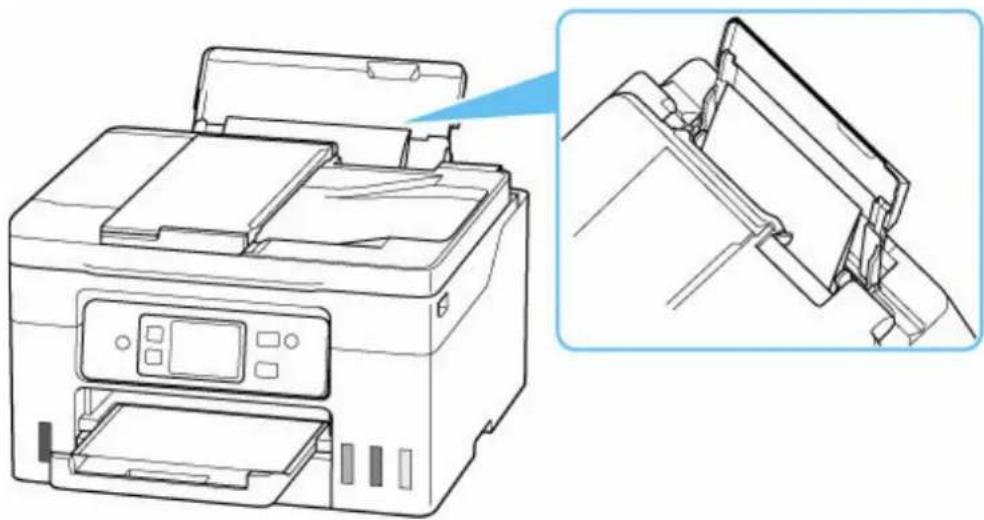 CANON MAXIFY GX4050 - Contrôle 6 vérifiez qu'aucun objet ne se trouve dans le réceptacle arrêté. - 1