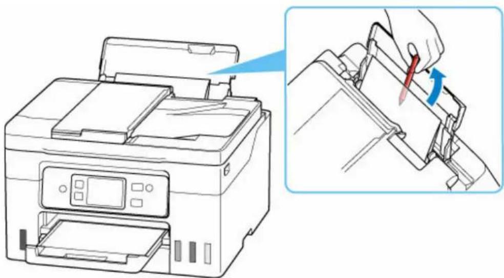 CANON MAXIFY GX4050 - Contrôle 6 vérifiez qu'aucun objet ne se trouve dans le réceptacle arrêté. - 2