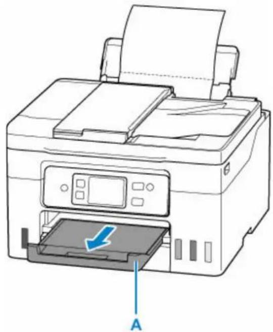 CANON MAXIFY GX4050 - Nettoyage de l'intérieur de l'imprimante (nettoyage de la platine inférieure) - 3