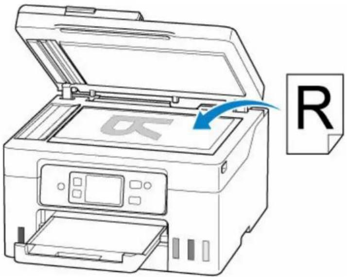 CANON MAXIFY GX4050 - Chargement d'originaux sur la vitre d'exposition - 2