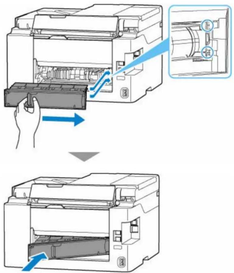 CANON MAXIFY GX4050 - Replacez le capot de l'unité d'entraînement. - 1
