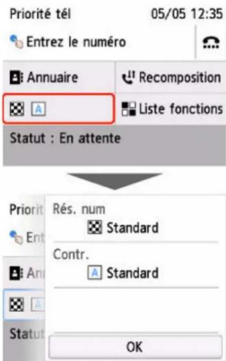 CANON MAXIFY GX4050 - Options d'envoi de fax - 1