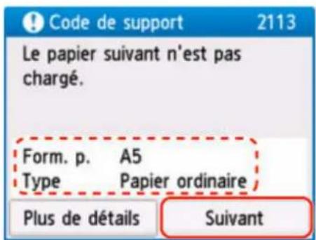 CANON MAXIFY GX4050 - Autres mesures - 1