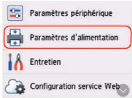 CANON MAXIFY GX4050 - Désactiver les notifications pour l'erreur 2113 - 2