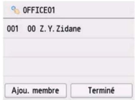 CANON MAXIFY GX4050 - Affichage par numéro ID - 4