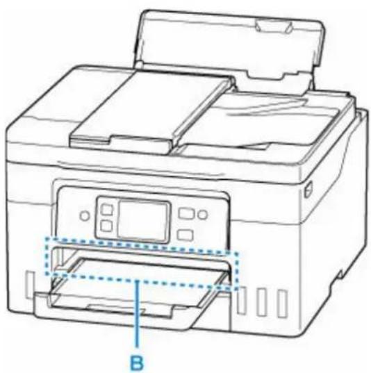 CANON MAXIFY GX4050 - Contrôle 1 avez-vous essayé d'imprimer sur un petit format de papier tel que 10X15CM 4"x6" ou carte ? - 2