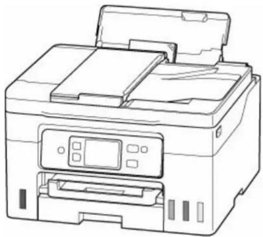 CANON MAXIFY GX4050 - Après le chargement du papier - 1