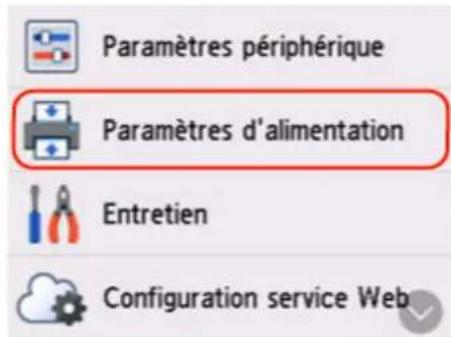 CANON MAXIFY GX4050 - Désactiver les notifications pour l'erreur 2114 - 3