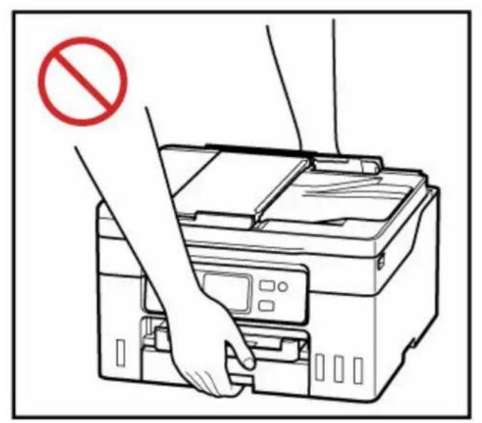 CANON MAXIFY GX4050 - Déplacement de l'imprimante - 2