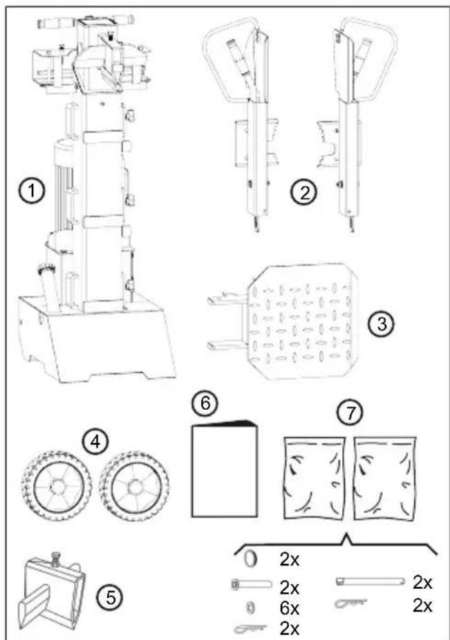 AL-KO LSV 5506 - Scope of supply for LSV 7 and LSV 8 - 1