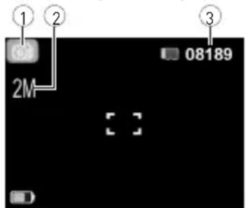 ① ② 2M 08189 ③