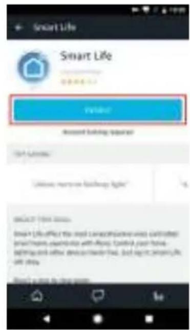 SereneLife SLPAC105W - Vircular la cuenta Smart Life a Alexa - 3