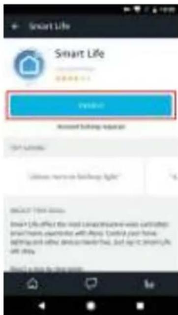 SereneLife SLPAC105W - Link Smart Life account to Alexa - 3