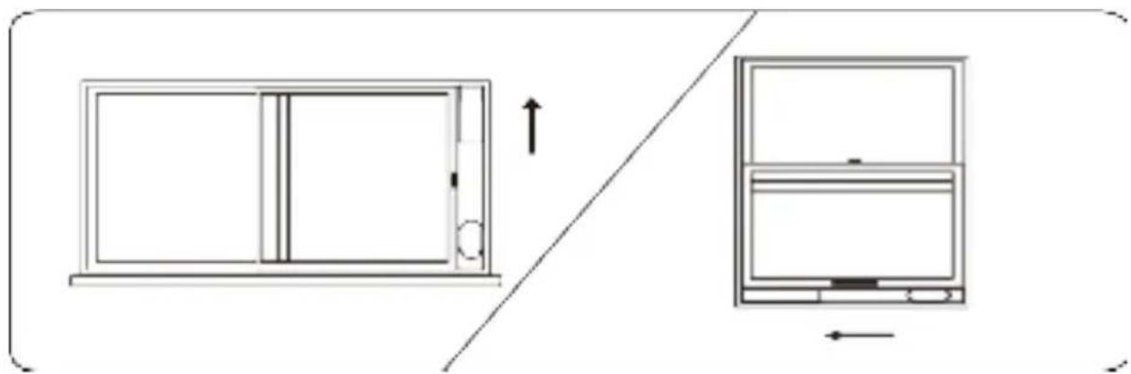 SereneLife SLPAC105W - Fijar la plac a la ventana - 1