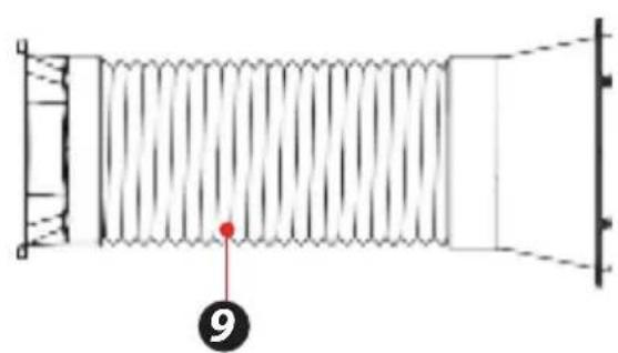 SereneLife SLPAC105W - Main Components - 2