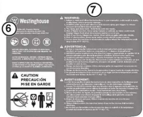 WESTINGHOUSE ePX3100 - AVERTISSEMENT - 2