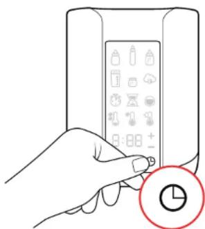 CHICCO Digital Bottle Warmer & Sterilizer - Mise en MARCHE différée - 1