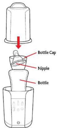 CHICCO Digital Bottle Warmer & Sterilizer - STERILIZING - STEP 3 - 2