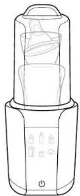 CHICCO Digital Bottle Warmer & Sterilizer - STERILIZING - STEP 3 - 3