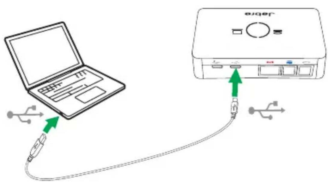 JABRA Link 950 - Connexion à un ordinateur - 1