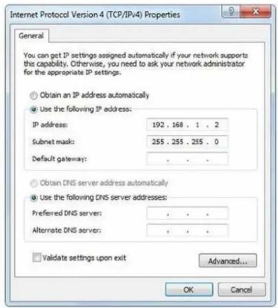 LEVELONE GTL2661 - Haga doble clic en Protocolo de Internet 4 (TCP/IPv4); - 2