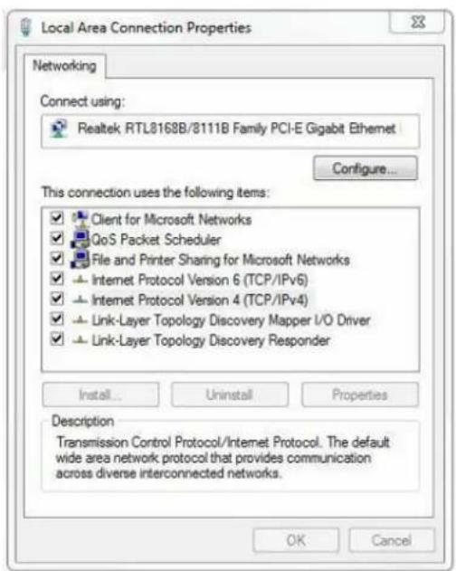 LEVELONE GTL2661 - Double-click Internet Protocol 4 (TCP/IPv4); - 1