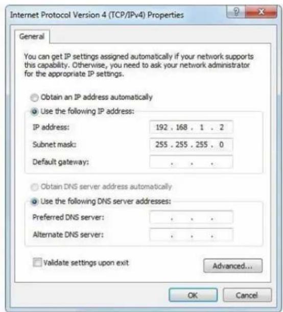 LEVELONE GTL2661 - Double-click Internet Protocol 4 (TCP/IPv4); - 2