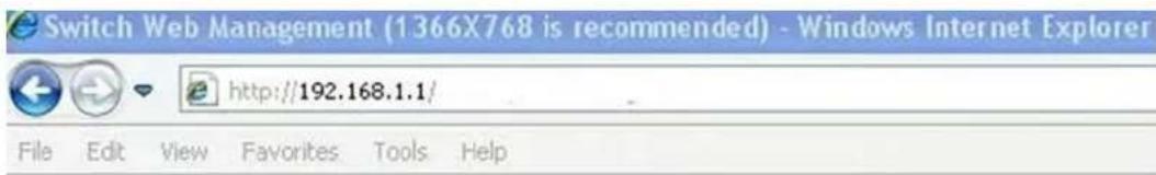 LEVELONE GTL2872 - Logging on to the equipment - 2