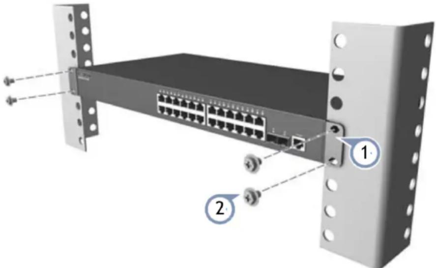 LEVELONE GTP5271 - ■ Se instala en el bastidor - 1